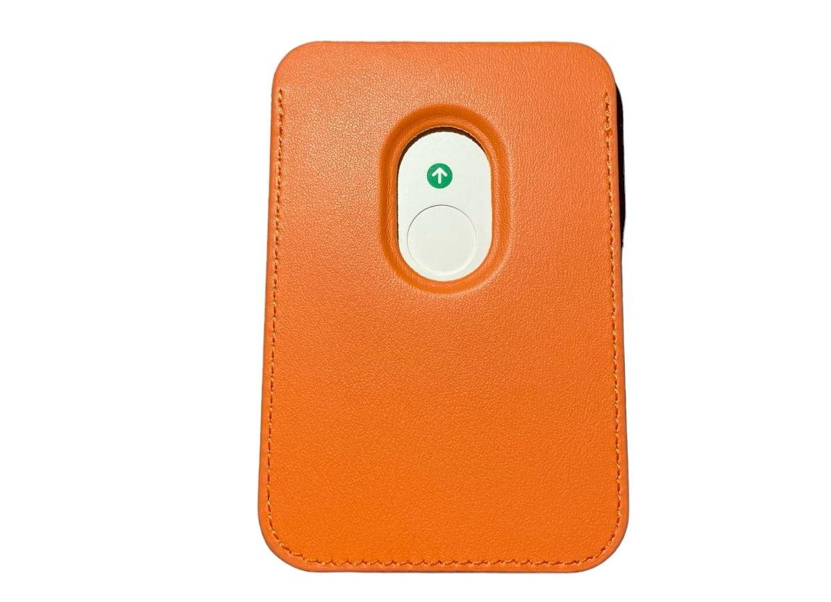 Leather Wallet Orange