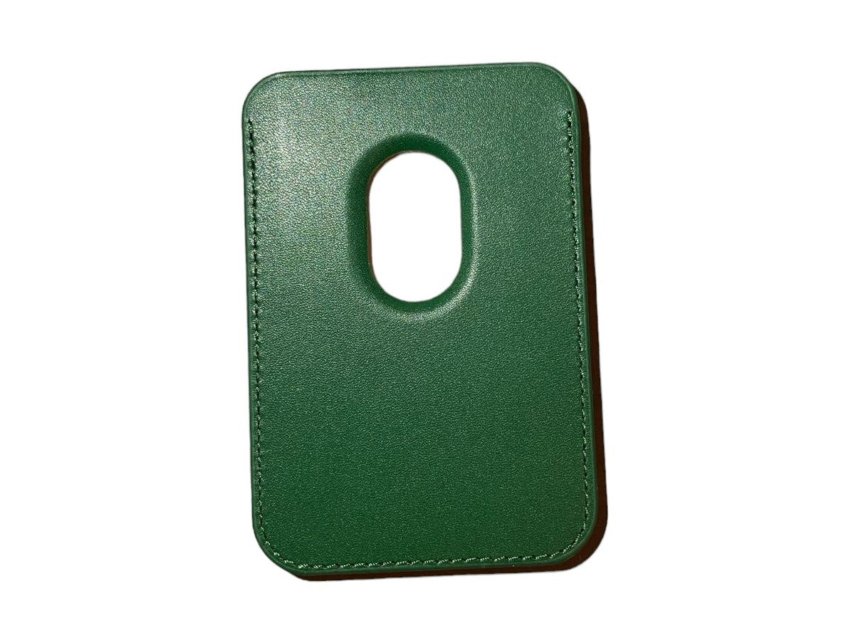 Leather Wallet Verde Army